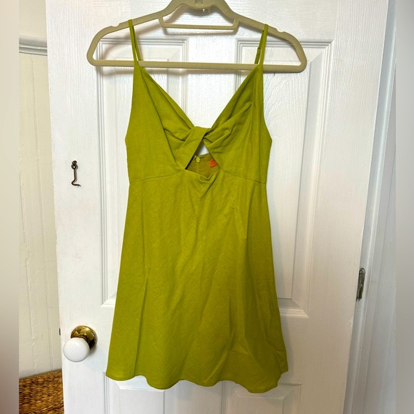 Green Mini Dress - Picture 1 of 6